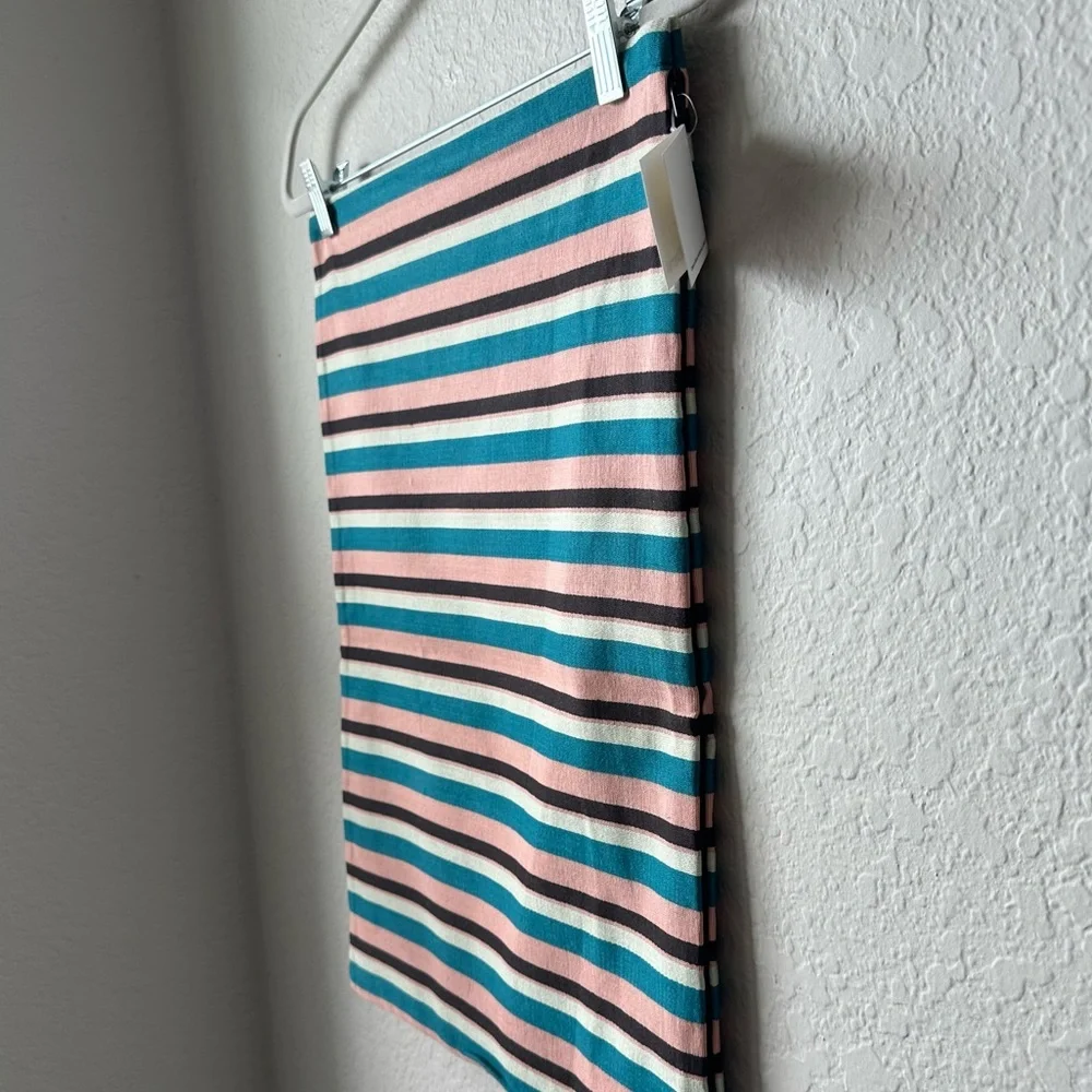 Crate&Barrel Multicolor Striped Accent Pillow